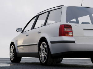 volkswagen passat variant 1997 3D 模型