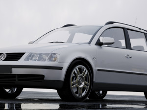 volkswagen passat variant 1997 3D 模型