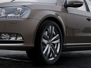 volkswagen passat 2011 3D Modell