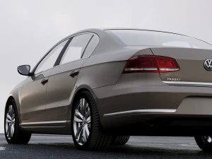 volkswagen passat 2011 3D Model