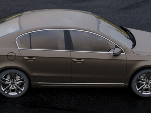 volkswagen passat 2011 3D Modell