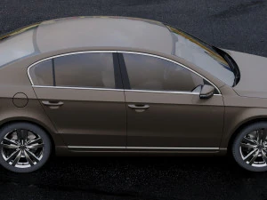 volkswagen passat 2011 3D Model