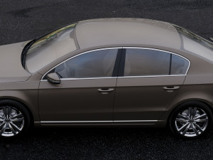 volkswagen passat 2011 3D Modell