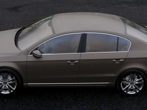 volkswagen passat 2011 3D Model