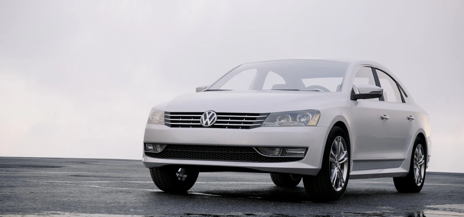 volkswagen passat b7 2011 3D Model .c4d .max .obj .3ds .fbx .stl .blend 