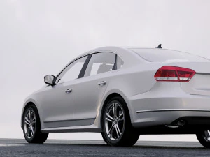 volkswagen passat b7 2011 3D Model