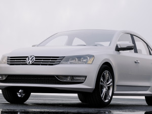 volkswagen passat b7 2011 3Dモデル