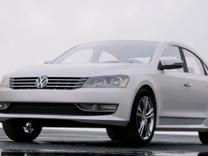 volkswagen passat b7 2011 3D Model