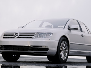 volkswagen phaeton 2011 3D मॉडल