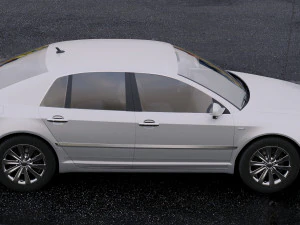 volkswagen phaeton 2011 3D Model