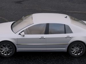 volkswagen phaeton 2011 3D मॉडल