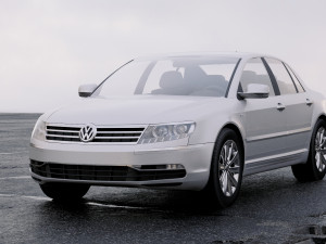 volkswagen phaeton 2011 3D मॉडल