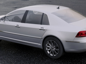 volkswagen phaeton 2011 3D मॉडल