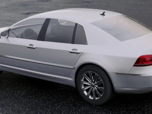 volkswagen phaeton 2011 3D Model