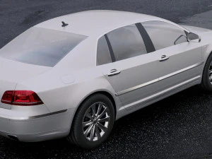 volkswagen phaeton 2011 3D Model