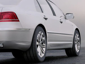 volkswagen phaeton 2011 3D Model