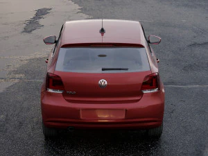 volkswagen polo 2010 3D Model