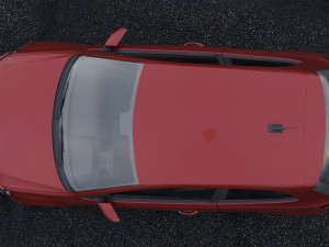 volkswagen polo 2010 3D 模型