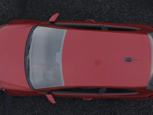 volkswagen polo 2010 3D Model