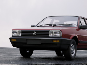 volkswagen santana cn-spec 1985 Modelo 3D