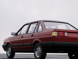 volkswagen santana cn-spec 1985 Modelo 3D