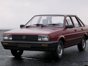 volkswagen santana cn-spec 1985 3D Model