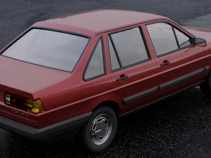 volkswagen santana cn-spec 1985 3D Model