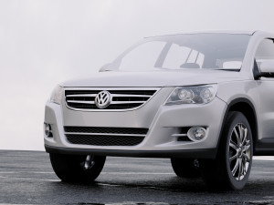 volkswagen tiguan 2010 3D Model