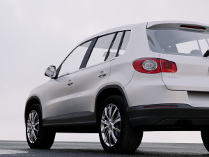 volkswagen tiguan 2010 Modèle 3D