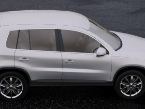 volkswagen tiguan 2010 Modèle 3D