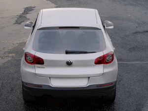 volkswagen tiguan 2010 3D Model