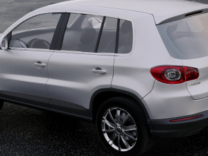 volkswagen tiguan 2010 Modèle 3D