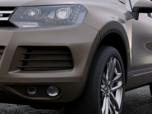 volkswagen touareg hybrid 2010 3D Model