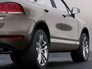 volkswagen touareg hybrid 2010 3D Model