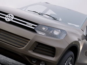 volkswagen touareg hybrid 2010 3D Model