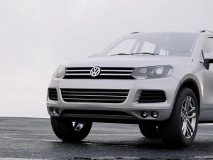 volkswagena touarega 2010r Model 3D