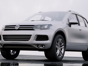 volkswagen touareg 2010 Modello 3D
