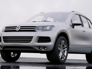 volkswagen touareg 2010 Modelo 3D