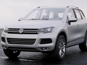volkswagen touareg 2010 Modello 3D