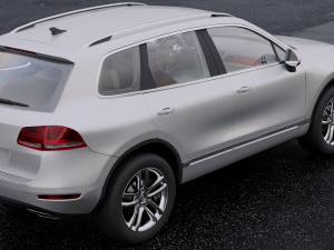 volkswagen touareg 2010 Modello 3D