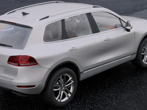 volkswagen touareg 2010 Modelo 3D