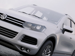 volkswagen touareg 2010 Modello 3D