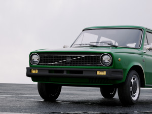 volvo 66 dl kombi 1975 3D Model