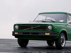 volvo 66 dl kombi 1975 Modello 3D