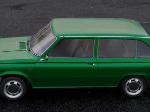 volvo 66 dl kombi 1975 3D Model