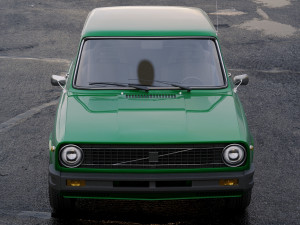 volvo 66 dl kombi 1975 3D Model
