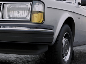 volvo 244 1979 3D Model