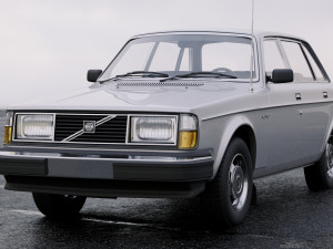 volvo 244 1979 3D Model