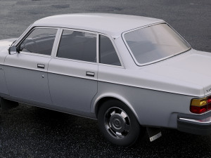 volvo 244 1979 3D Model