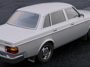 volvo 244 1979 3D Model